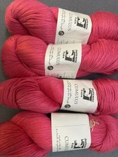 NEW Juniper Moon Farm Cumulus - Lot Of 4 In Colorway Hollyhock - Soft As A Cloud