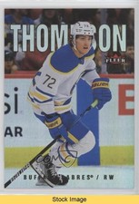 2021-22 Upper Deck Fleer Ultra Rainbow Foil Tage Thompson #160 READ 0x5t