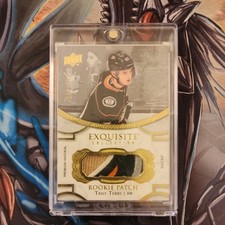 TROY TERRY 2018-19 UD EXQUISITE COLLECTION ROOKIE 5 COLOR PATCH RC 069/299