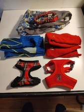 Small Dog Apparel  Harness Lot   XS Harnesses, Sweaters, Socks, Collar   Top Pa