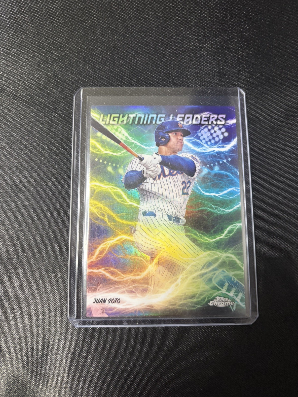 2025 Topps Chrome Lightning Leaders Juan Soto #LL-8