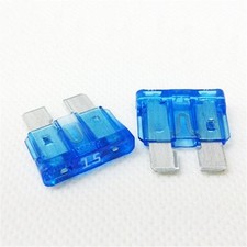 10 Pcs Littelfuse 0257015 Automotive Blade Fuse Rated 32V 15 Amp