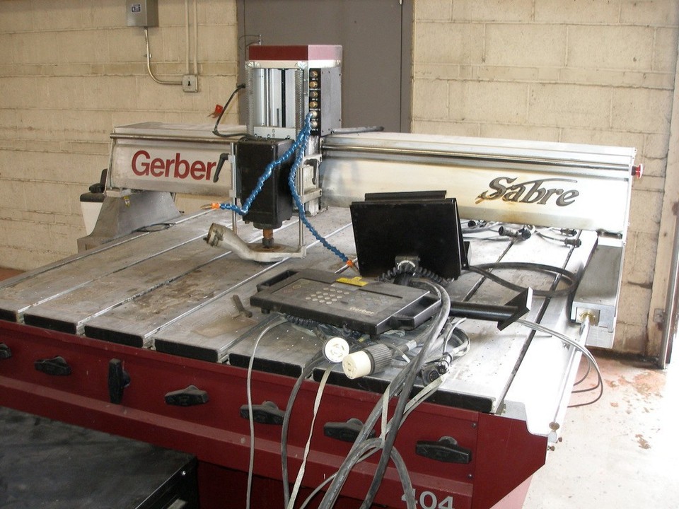 PARTS Gerber Sabre 404 CNC Control/Power Boxes Parvex Servo Router ...