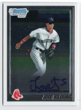 2010 Jose Iglesias 1st Bowman Chrome Prospects Autograph #BCP108 Boston Red Sox