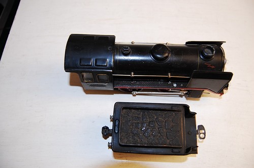 Old Märklin 0 Gauge Tin 20V Steam Locomotive R 66/12920 + Tender R 929/0? - Picture 8 of 11