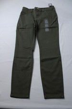 Tommy Hilfiger Women's Flex Waverly Sateen Skinny Pants EJ3 Thyme Size 10 NWT