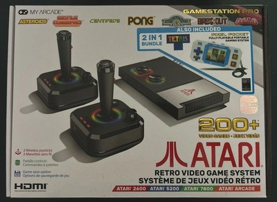 My Arcade Atari Game Station Pro: Retro Video Game Console Atari 2600/5200/7800