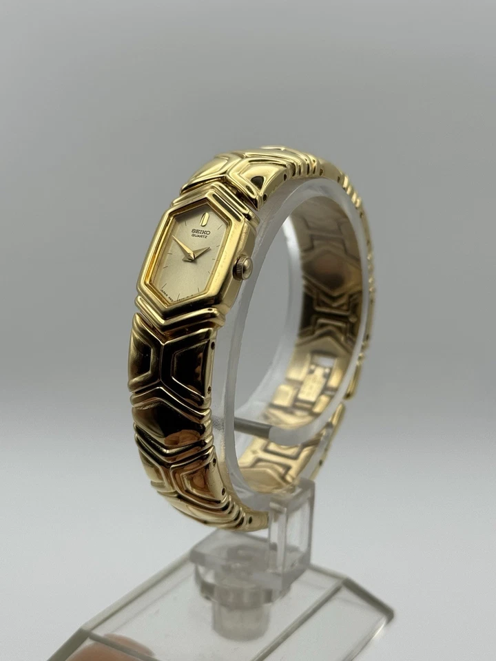 RARE AUTHENTIC VINTAGE SEIKO WATCH GOLD 270712 - Image 4 of 4