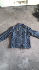 Corona Men's Medium Army Jacket Extra Cool Xtra Large Navy Blue Full Zip