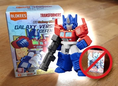 Blokees Transformers Optimus Prime Defender Version 01 Galaxy Shining (no card)