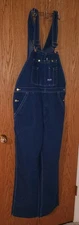Walls Men's Big Smith Rigid Bib Overalls 34 X 30 New With Tags Smoke Free Home 