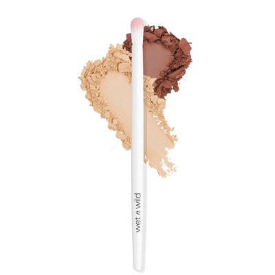 Crease Brush,Expert Precision Eyeshadow Application, Firm Flat Bristles, Ergonom