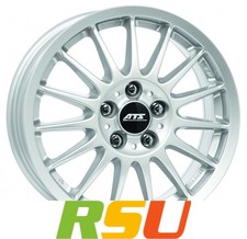 4x ATS Streetrallye polar-silber 6x15" ET45 LK4 100 ML 63.3 Alufelgen 15 Zoll