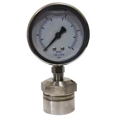 #ad #ad Kodiak Controls Kc301l25100 Dsm3511 Pressure Gauge With Diaphragm Seal 0 To $156.99