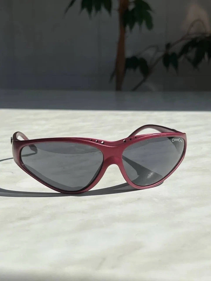 ВИНТАЖНЫЕ 90-х БОРДОВЫЕ СОЛНЦЕЗАЩИТНЫЕ ОЧКИ ALPINA ГЕРМАНИЯ GORPCORE ОТКРЫТЫЙ Y2K OAKLEY СТИЛЬ - Изображение 3 из 4