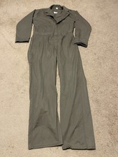 VTG 50s 60s Sears Nation-Alls Perma Prest Green Shop Work Farm Jumpsuit 42R