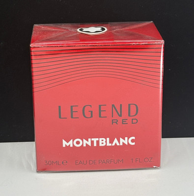 Mont Blanc Legend Red Eau De Parfum Spray 1 oz New In Box