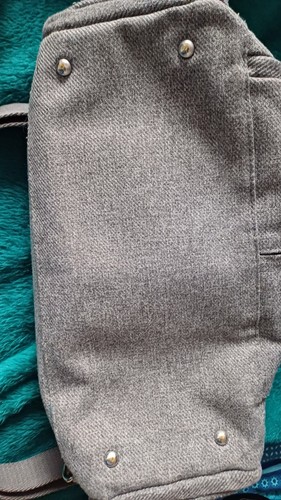 Wickeltasche Mamas und Papas in gewebtem Grau - Bild 6 von 8