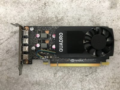 Nvidia Quadro P1000 / 4GB GDDR5 4x Mini DisplayPort PCI-e Graphics Card