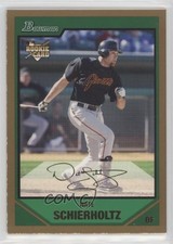 2007 Bowman Draft Gold Nate Schierholtz #BDP32 0ei4
