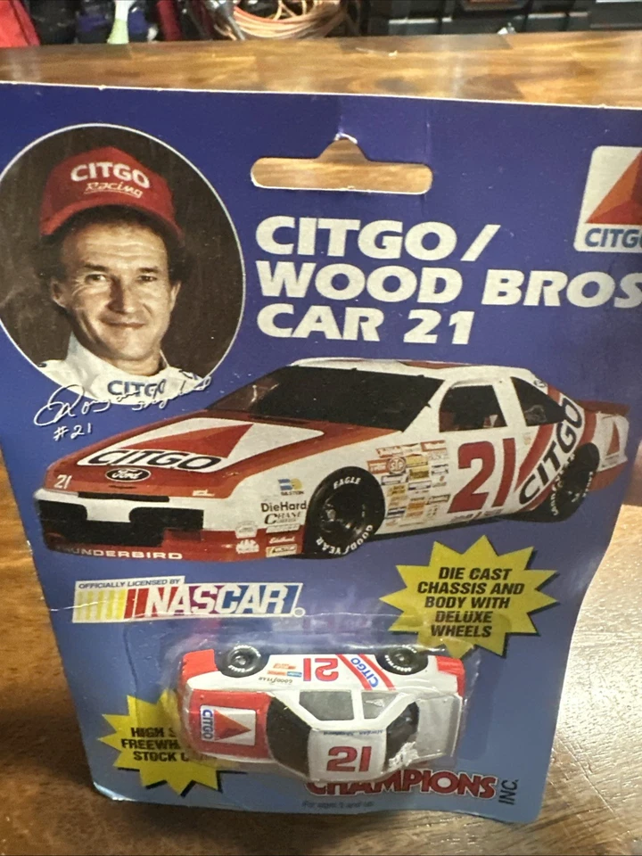 Racing Champions 1993 CITGO Wood Bros. | Morgan Shepherd #21 CITGO 1:64 Foto 2 de 3