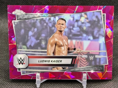 #ad #ad Ludwig Kaiser Grande Americano 2025 WWE Topps Chrome Sapphire Padparadscha 1 1 $349.99