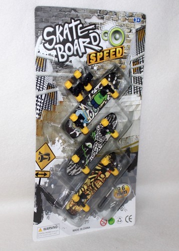 Finger Skate Board Speed People, Super Power, Skulls Set Of 3 IOP New - Picture 6 of 8