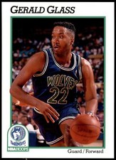 Gerald Glass #126 1991-92 Hoops