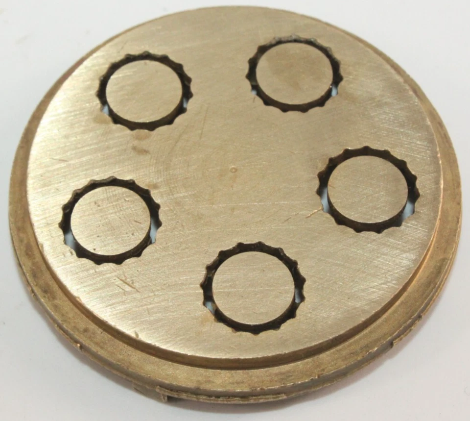 TRAFILA NUM 27 MACCHERONI RIGATONI 700 MX 1000 1200 1400 BRONZO SIMAC PASTAMATIC - Immagine 3 di 4