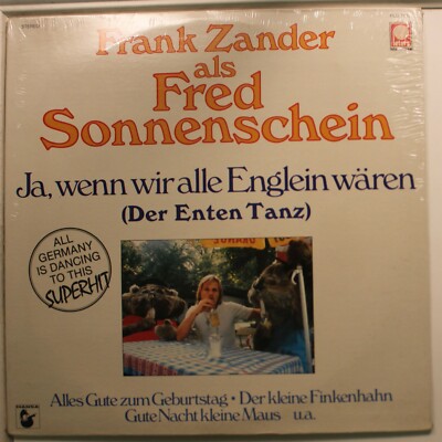 Frank Zander & Fred Sunshine Allemand Importation LP Oui If We Were All ...