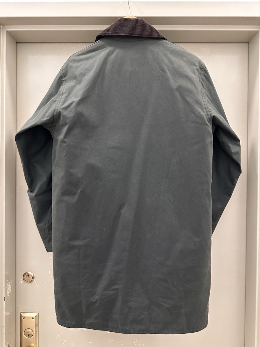 Barbour Border Wax Jacket Size 38 with Polarquilt Zip-In Liner