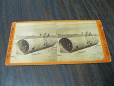 Stereoview The war for the union war views #3152 The Smoke stack ram Virginia