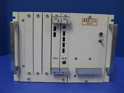 TEL Tokyo Electron BBC-15 Controller Unit CTL-21, 2 Slot, Used