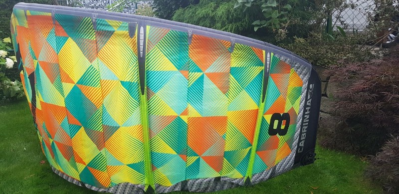 Kite Cabrinha Chaos 8 qm 2015 (ohne Reparatur)