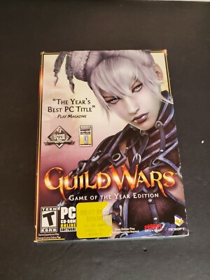  Guild Wars (Game of the Year Edition) Windows 98/XP/2000 collector complete 