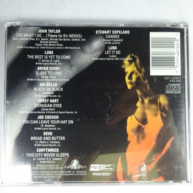 9 1 2 Weeks Music Soundtrack