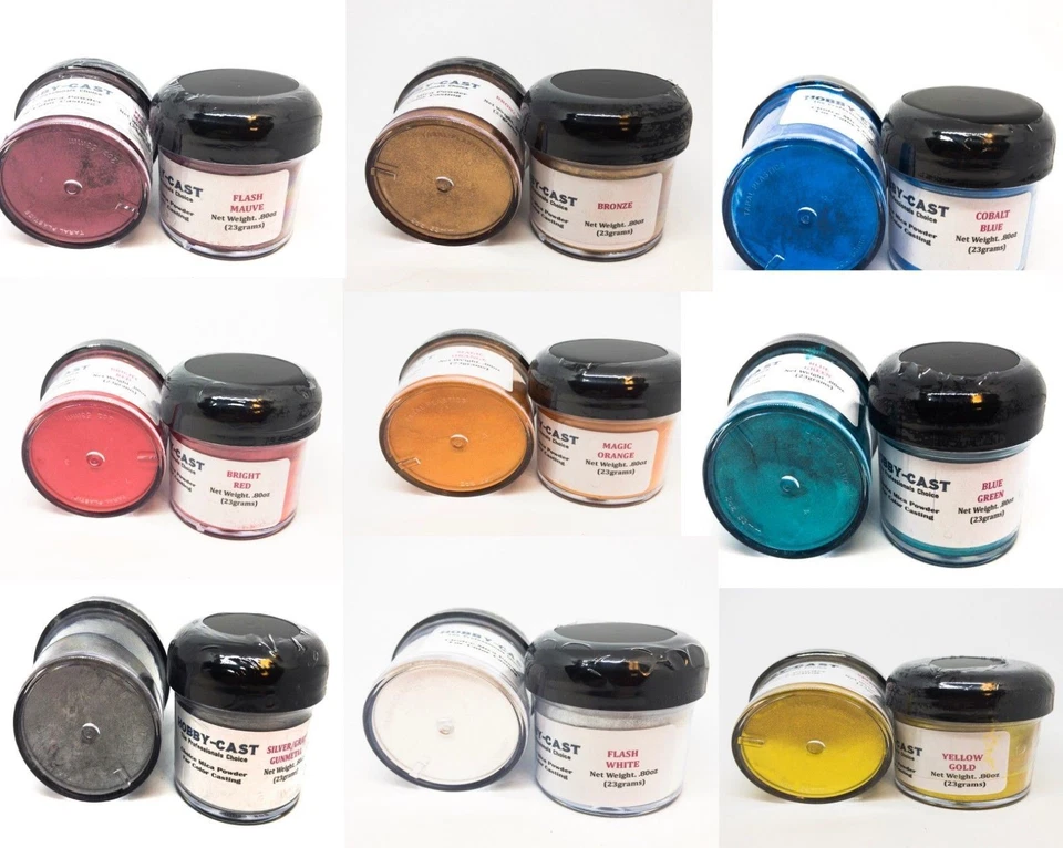 Hobby-Cast Natural Mica Pigment Powder Soap Making Cosmetics for Color Casting - Image 3 of 4