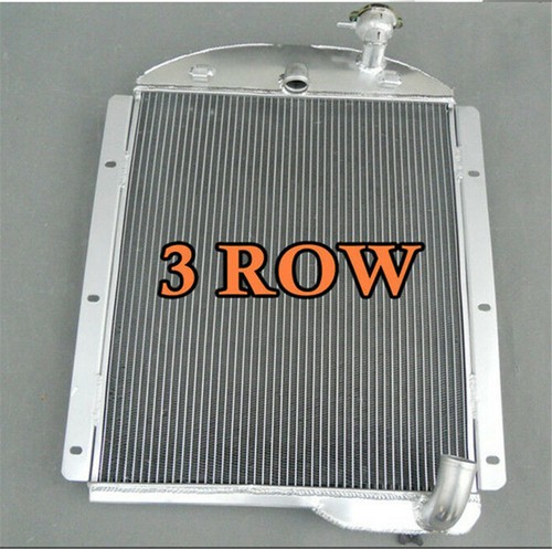 3-Row Aluminum Radiator – Fits 1941–1946 Chevy Pickup W/ Small Block V8, AT/MT