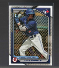 Arjun Nimmala 2024 Bowman 1st Prospects Paper #BP-142 Toronto Blue Jays