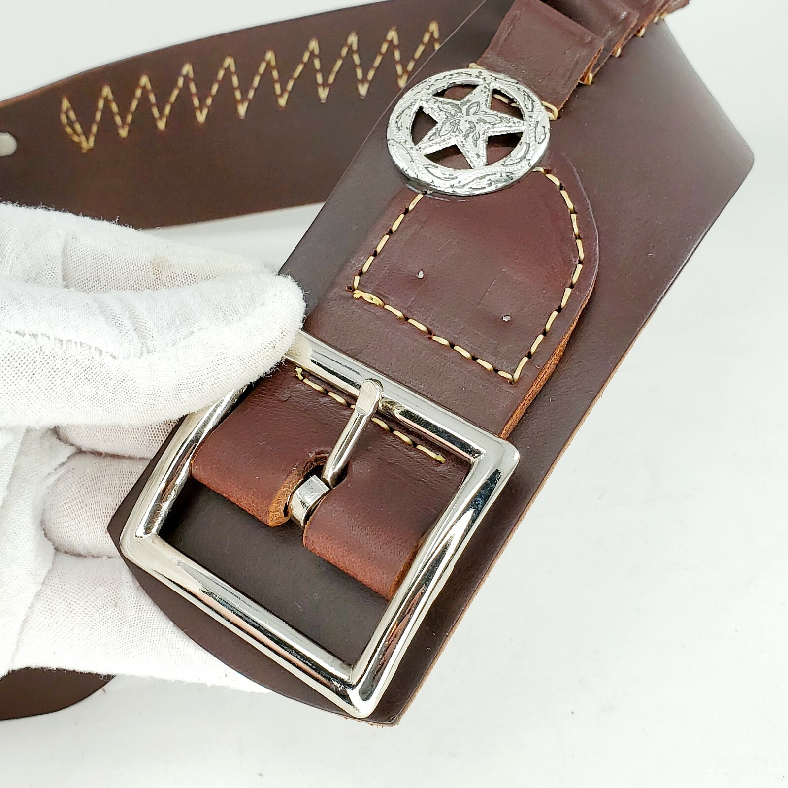 Hunter 165 WESTERN DROP BELT .44 .45 Cartridge Brown Leather 0165CS