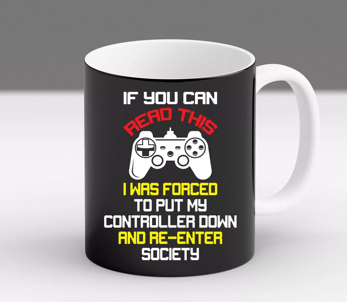 Coffee & Games - Geek Funny Gamer Gift