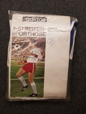 adidas Franz Beckenbauer 3-STREIFEN-SPORTHOSE Modell INTERNATIONAL Gr.2 1970er