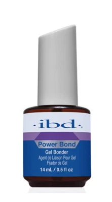 IBD LED/UV POWER BOND Just Gel Soak Off Gel Nail Gel Bonder 14ml X2*NEW VERSION*