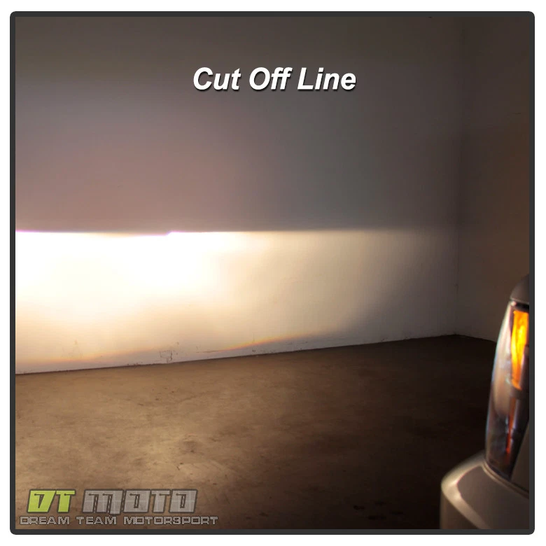 Faros proyectores LED halo negros GMC Sierra 1500 2500HD 3500HD SMD 2007-2013 Foto 4 de 4