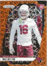 2024 Panini Prizm Max Melton Orange Prizm SP RC #376 