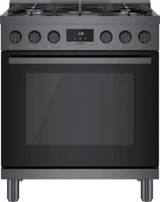 Bosch 800 Series HDS8045U 30" Dual Fuel Range with 5 Sealed Burners FullWarranty