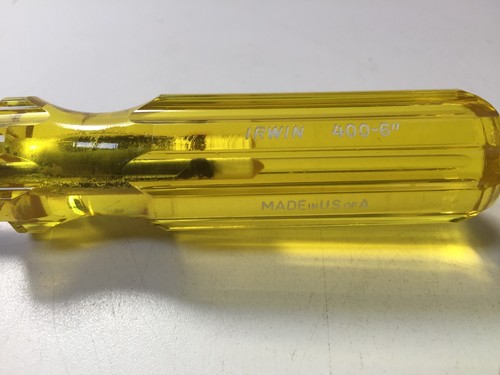IRWIN Screwdriver, Blade 150mm, Made In USA - Picture 2 of 2