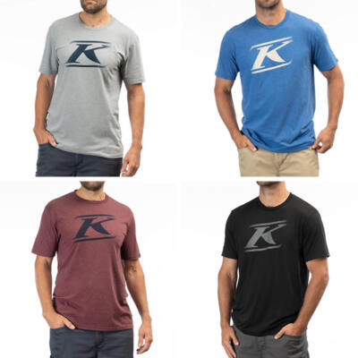 KLIM Men's Drift Tri-blend Short Sleeve Tee Shirt