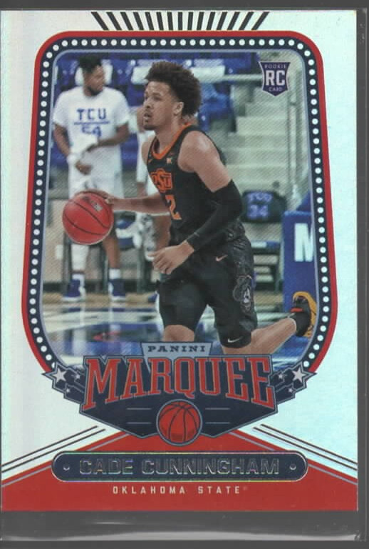 2021 Panini Chronicles Marquee Draft Picks #141 Cade Cunningham RC