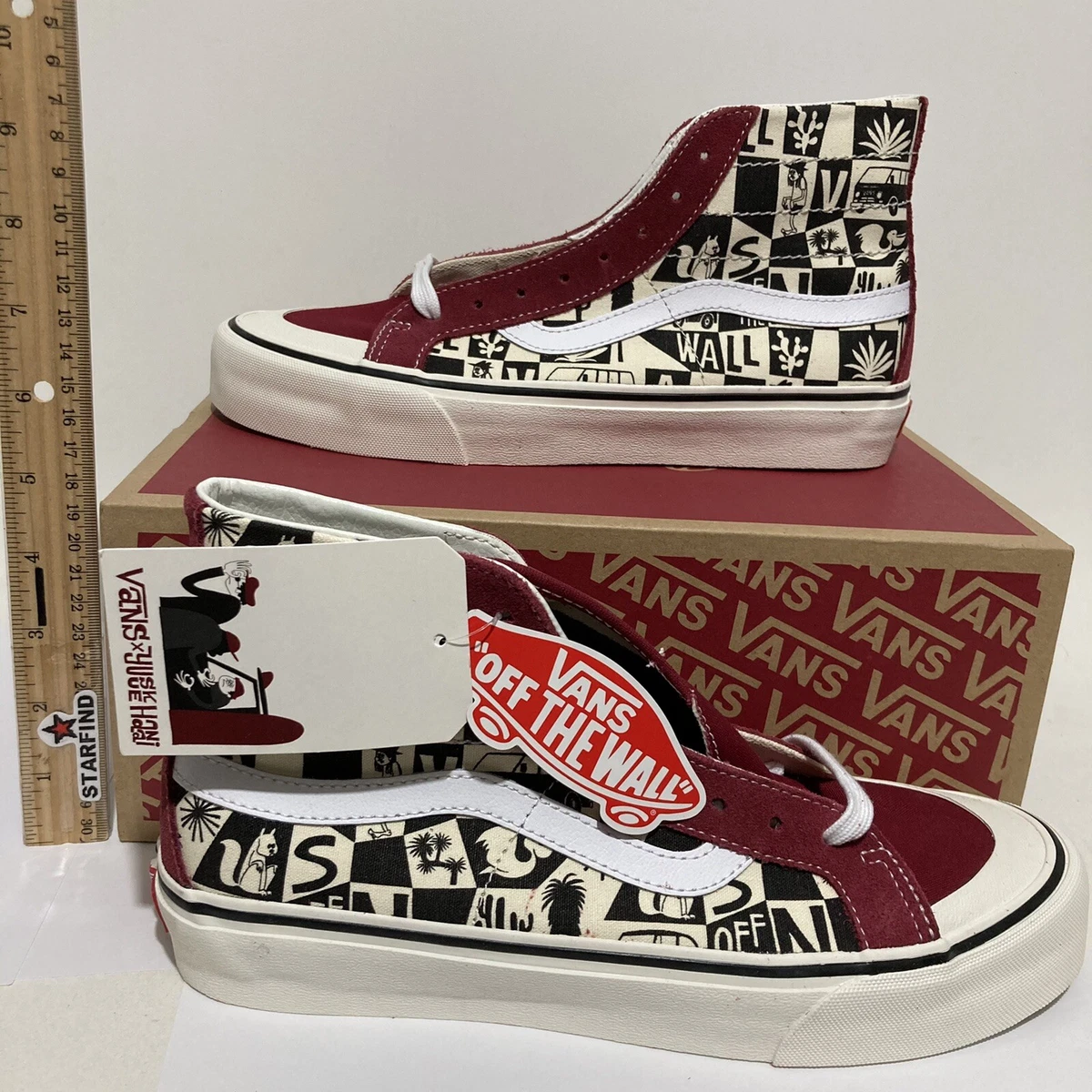 Sk8 hi hotsell rumba red